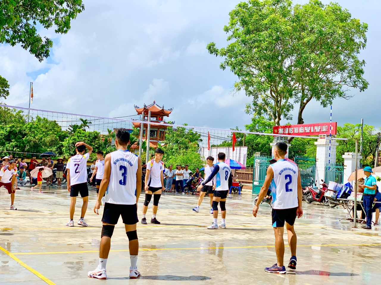 Giải Thi đấu bóng chuyền xã Nguyễn Du chào mừng kỷ niệm 80 năm Ngày Cách mạng Tháng Tám thành công (19/8/1945 - 19/8/2025) và Quốc Khánh Nước Cộng Hòa Xã Hội Chủ Nghĩa Việt Nam (02/9/1945 - 02/9/2025).