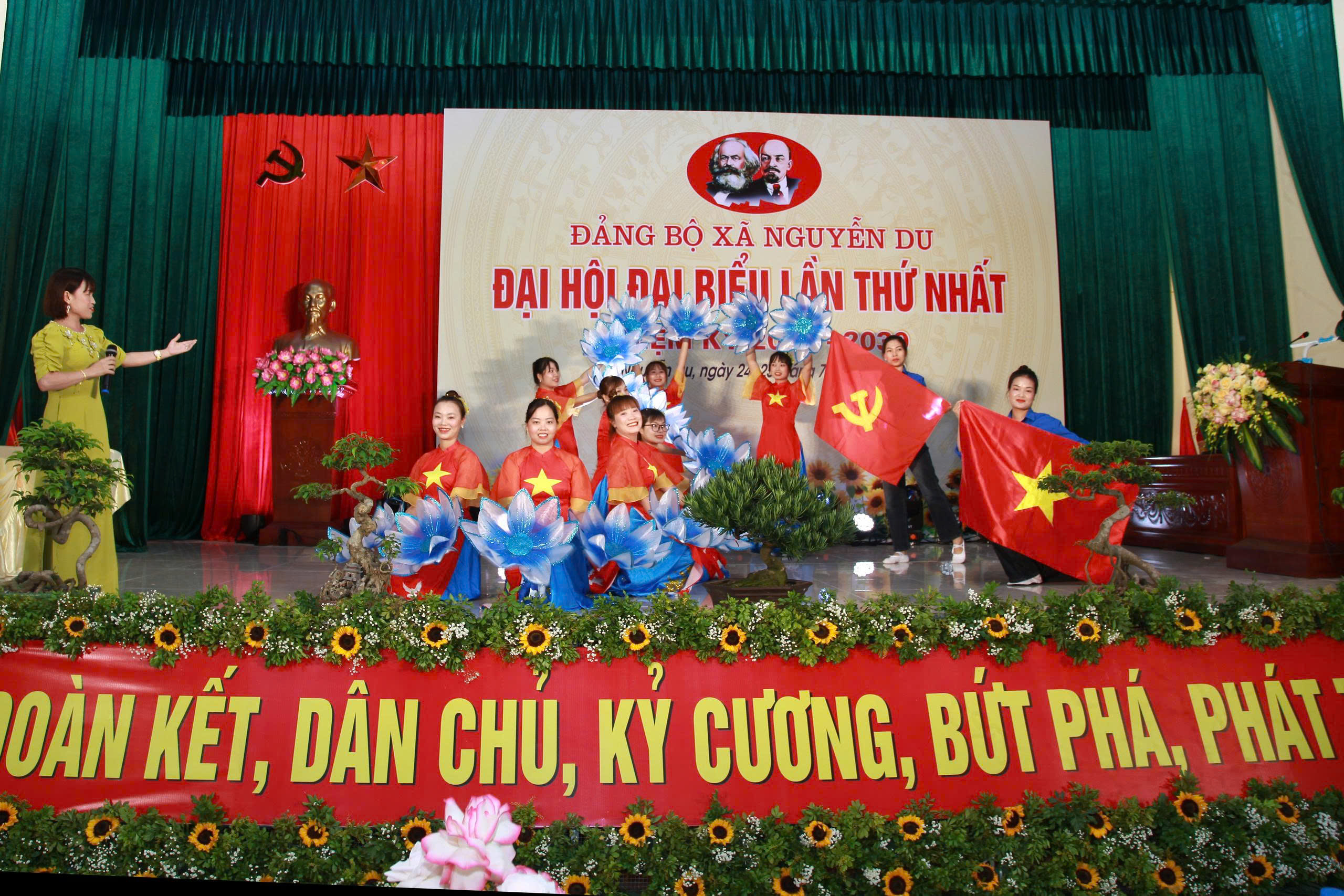 Đại hội Đại biểu Đảng bộ xã Nguyễn Du lần thứ nhất, nhiệm kỳ 2025 - 2030.